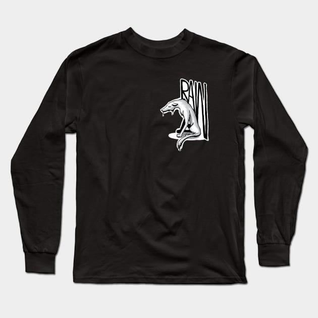 Rain Dog (Small) Long Sleeve T-Shirt by DMBarnham